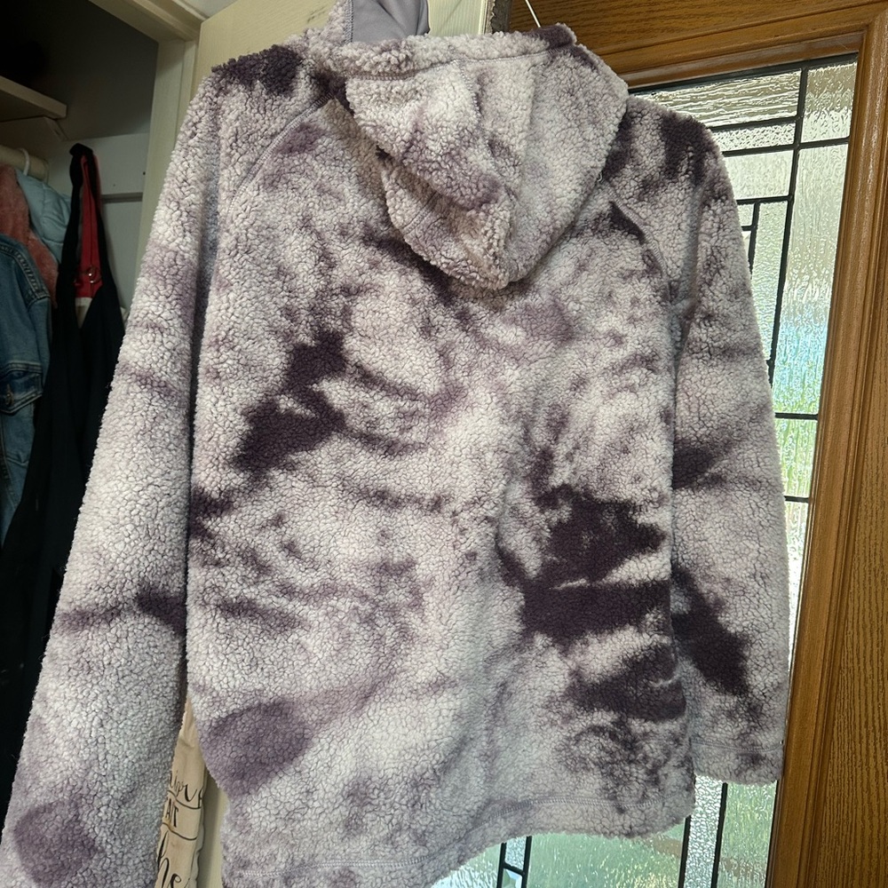 The North Face women’s full zip fleece EUC